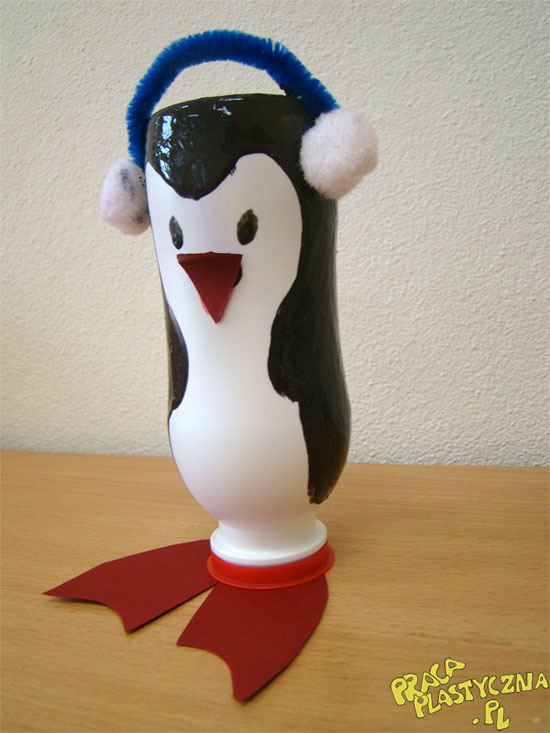 Pingwin z butelki