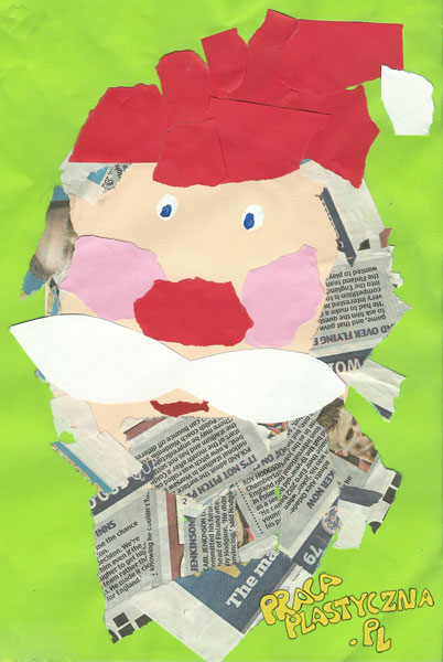 Mikołaj z gazet