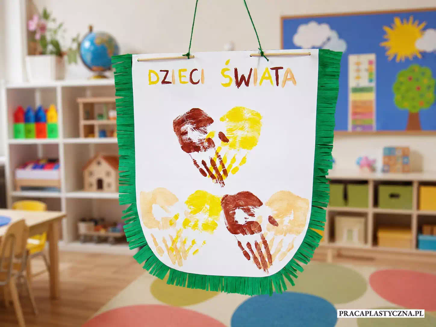 Dzieci świata praca plastyczna Dzieci świata praca plastyczna