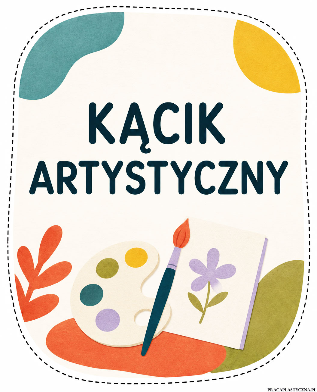 Kącik artystyczny do druku