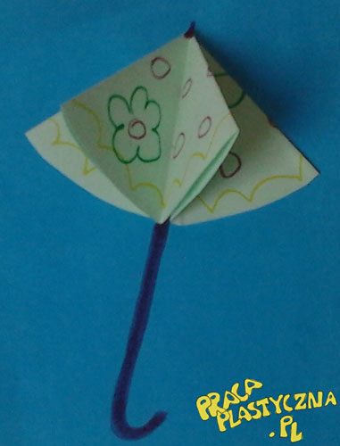 Papierowy parasol