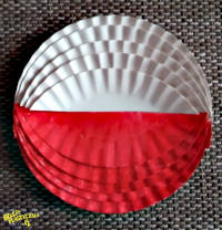 Biało-czerwone barwy Polski