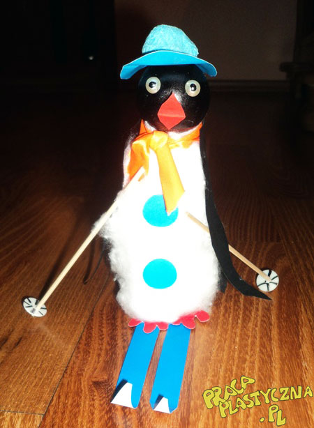 Pingwin na nartach