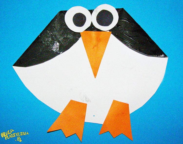Pingwin z talerzyka