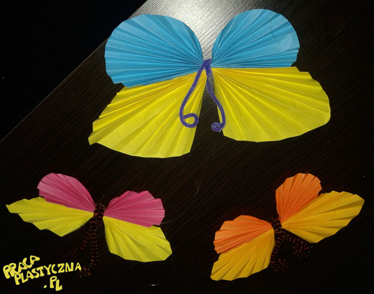 Motyl z papieru